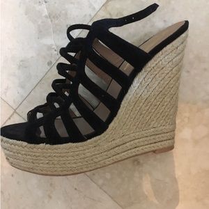 Elie Tahari Platform Shoes - Black